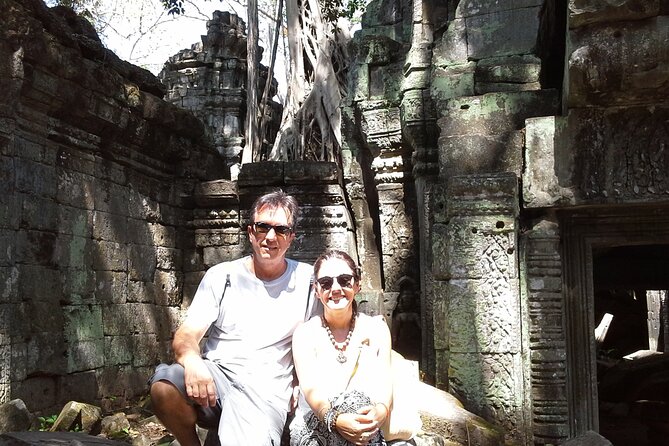 1-Day private Angkor Temple Tour by Tuk Tuk from Siem Reap - Ta Prohm and the trees among the ruins