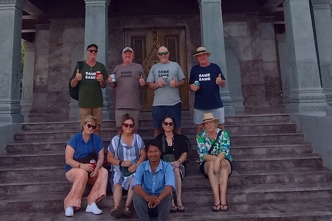 10 Stop Phnom Penh Tour by Tuk-Tuk, includes S21 & Killing Fields - The National Museum from the outside