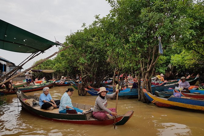 1day private tour all main temple in Angkor,sunset at TonleSap floating village - A full day that links Angkor’s temples with Tonle Sap