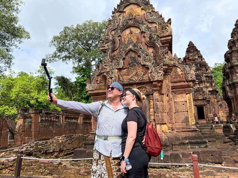 2-Day Angkor Wat, Kulen Mountain, Beng Mealea and Tonle Sap - Breakfast, palm cake, and Preah Dak