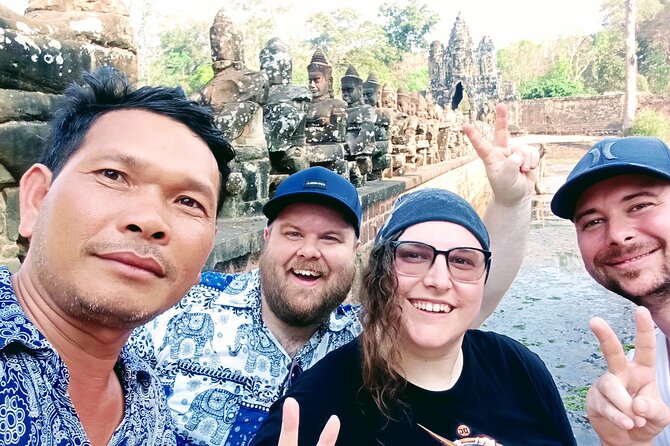 2 Days Tuk Tuk Private Tour of Angkor - Day one: Ta Prohm, Angkor Thom, and the sunset