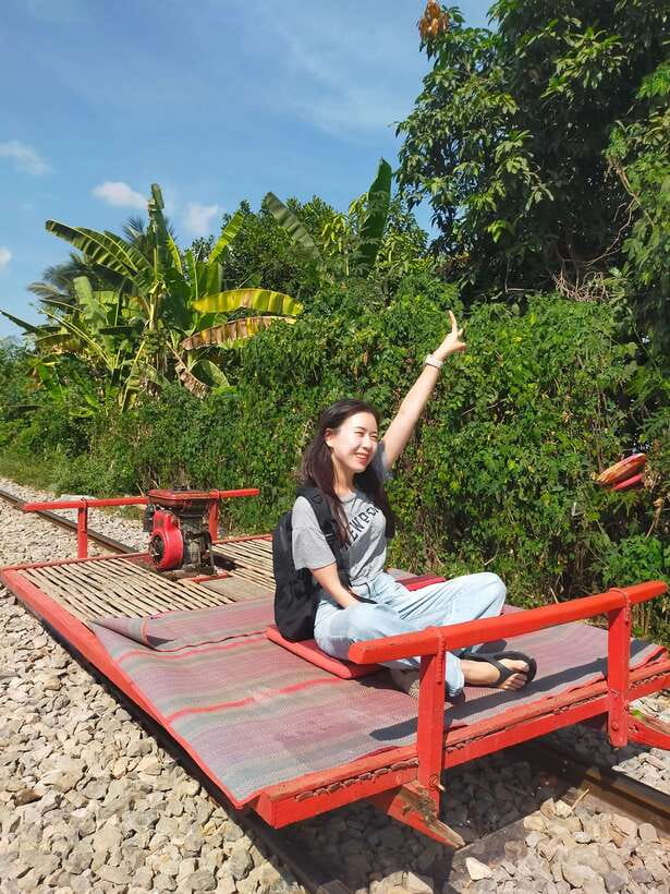 A Day TukTuk Bambootrain, Banan, Killing & Bat Caves, Sunset - The bat cave at sunset
