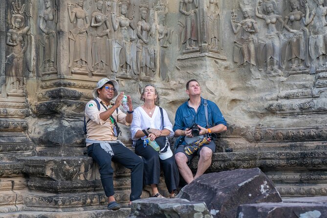 Angkor Adventure Vespa Tour / Tuk Tuk or Car - Angkor Thom and Bayon: faces, gates, and royal scale