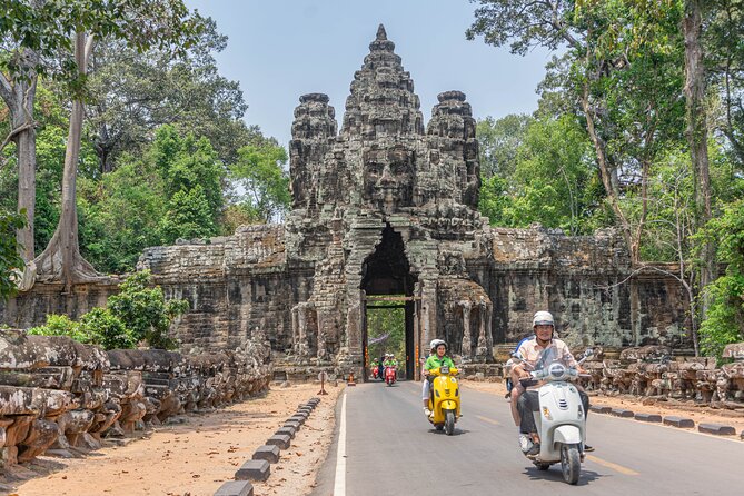 Angkor Adventure Vespa Tour / Tuk Tuk or Car - Jungle paths, village roads, and the return through rural Cambodia
