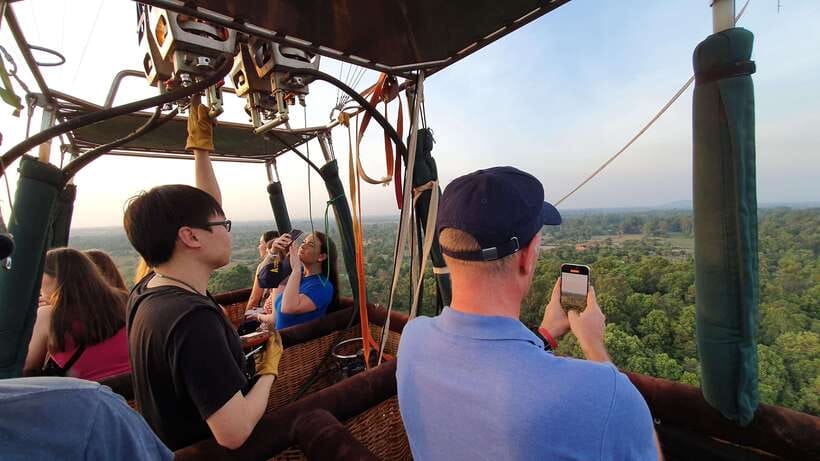 Angkor Stunning Hot Air Balloon - What the View Adds to a Roluos Temple Visit