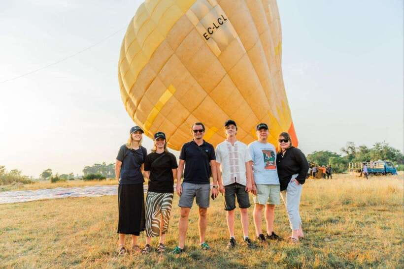 Angkor Stunning Hot Air Balloon - A Short Flight With a Big Change of Scale