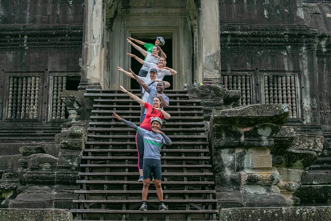 Angkor Sunrise Bike Tour / E-Bike or Tuk Tuk - Srah Srang, lunch, and the ride back