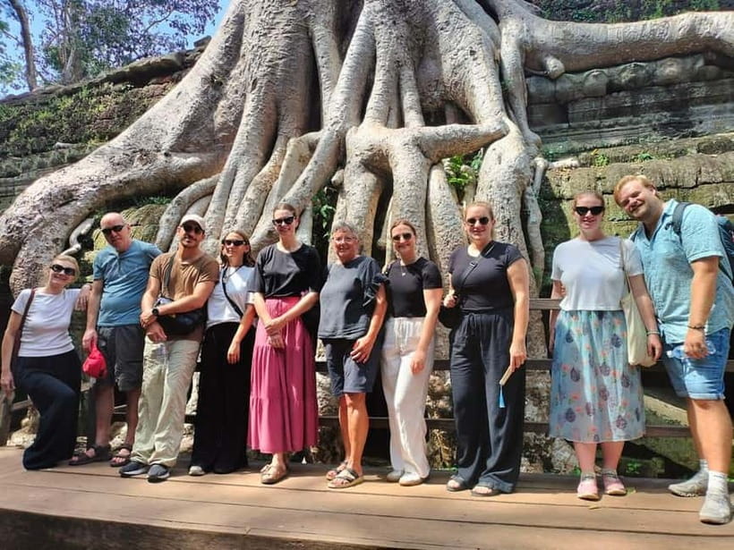 Angkor Sunrise or Sunset Tour (includes breakfast or lunch) - Ta Prohm and the trees of Tomb Raider