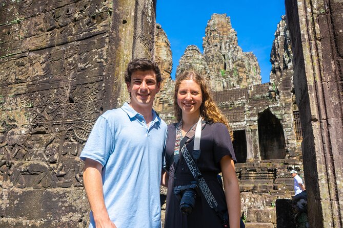 Angkor Sunrise Vespa Tour / Tuk Tuk or Car - Angkor Thom and the faces of Bayon