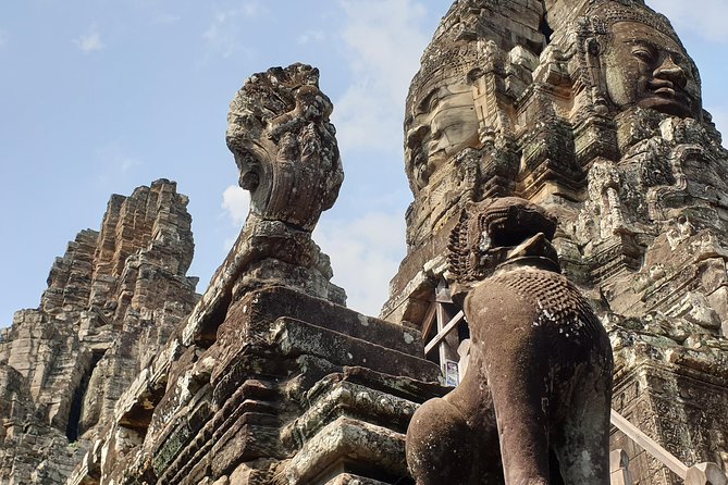 Angkor Wat Full Day Tour in Siem Reap Small-Group - The South Gate of Angkor Thom
