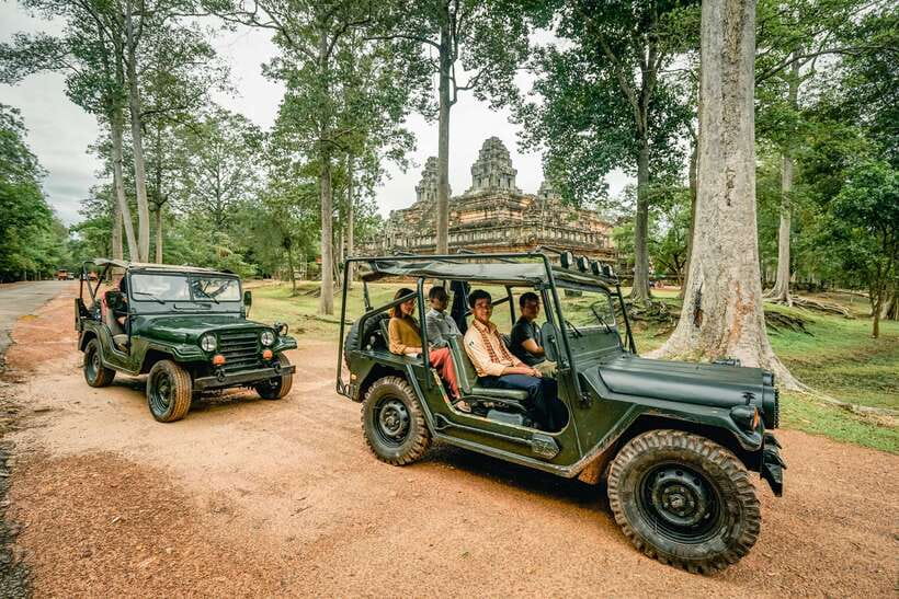Angkor Wat: Guided Jeep Tour Inclusive lunch at local house - What the jeep adds to the experience