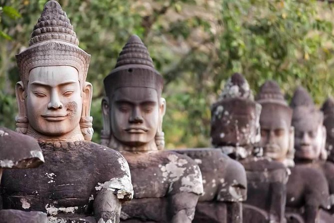 Angkor Wat Small-Group Exploration with Expert Guide - Angkor Thom and Bayon: faces at the center of power