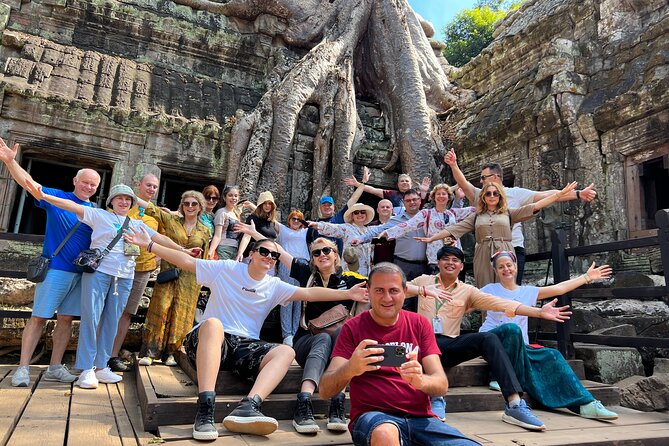 Angkor Wat Small Group Tour and Sunset with Lunch Included - Ta Prohm delivers the most atmospheric hour