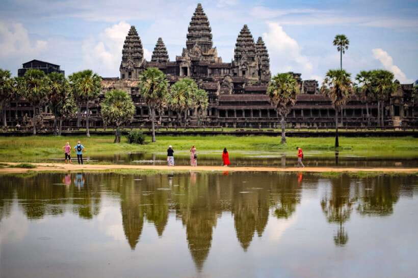 Angkor Wat Sunrise, Banteay Srei, Bayon & Ta Prohm Temple - Ta Prohm and the trees inside the ruins