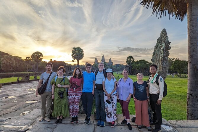 Angkor Wat Sunrise Experience – Ultimate 1-Day Guided Temple Tour - Sunrise at Angkor Wat starts the day right