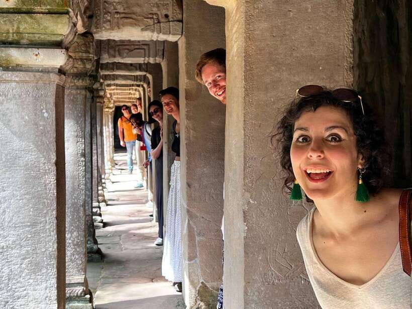 Angkor Wat: Sunrise: Ta Prohm and Bayon Temple Tour - Angkor Thom and the southern gate