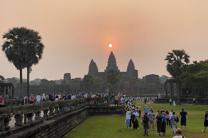 Angkor Wat Sunrise Tour & Archaeological Park Exploration - Angkor Wat after the sun comes up