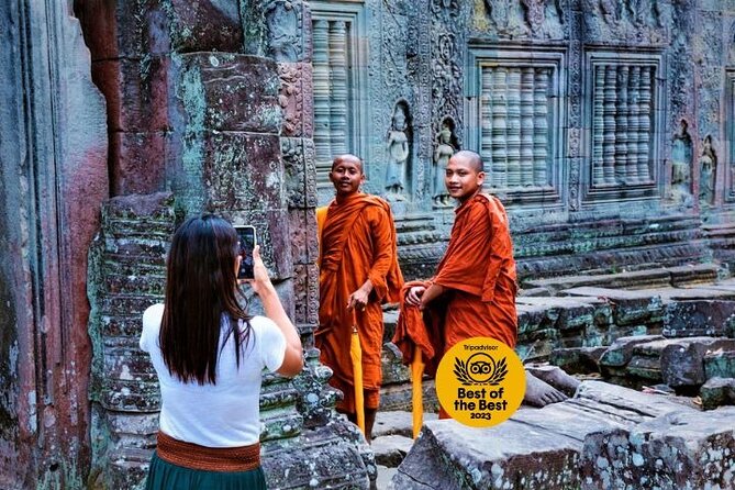 Angkor Wat, Ta Promh, Banteay Srei, Bayon temples Private Tour - Two hours at Angkor Wat