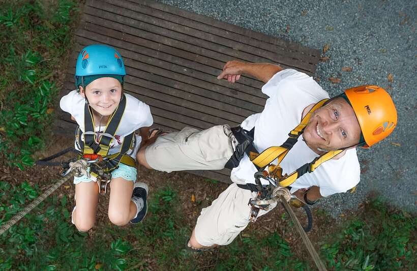 Angkor Zipline Eco-Adventure Canopy Tour - Getting to the operation point