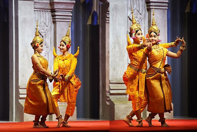 Apsara Theatre Performance include Dinner & Hotel Pickup - A Cambodian dance evening without the night-time hassle