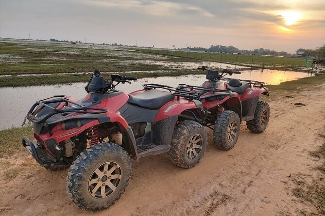 ATV Grand Sunset Tour - Leaving Siem Reap behind on four wheels