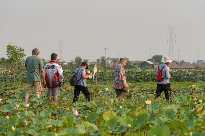 Authentic Cambodian Countryside Jeep Experience - Lotus flowers with a Khmer connection