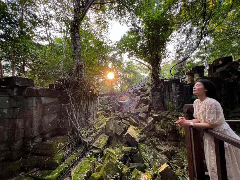 Banteay Srei, Beng Mealea and Kulen Mountain with Picnic - Palm cakes at Preah Dak