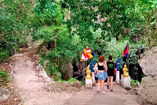 Battambang, Bamboo Train, Killing Cave Day Tour From Siem Reap - Climbing Banan Temple Above the Rice Fields