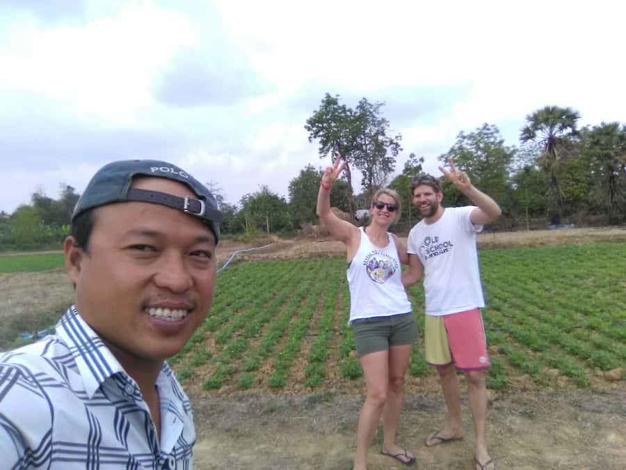 Battambang family tuktuk tour BambooTrain/Wat Banan/Bat cave - The bamboo train, Cambodia’s most unusual short ride