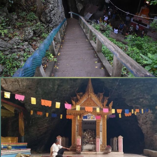 Battambang family tuktuk tour BambooTrain/Wat Banan/Bat cave - Phnom Sompov and the killing caves