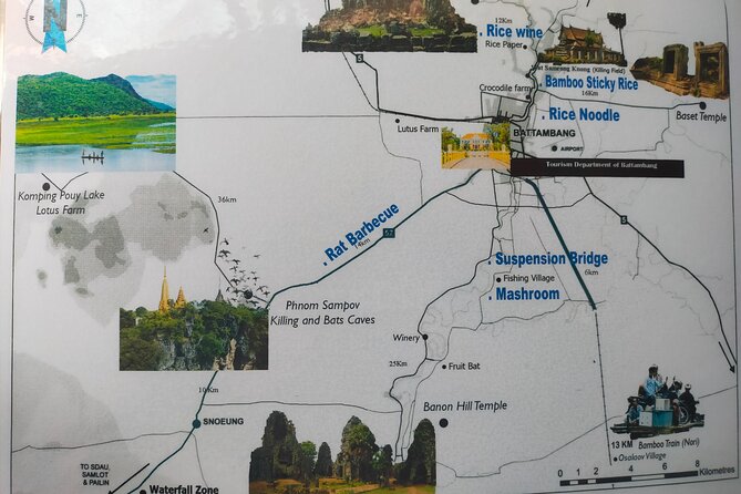 Battambang Tuk Tuk tour: Bambootrain, Killing & Bat Caves,Sunset - A long afternoon that shows Battambang properly