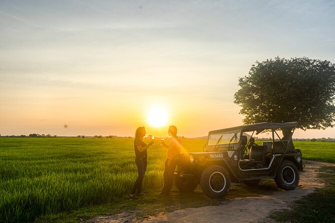 Countryside Sunset Jeep Tour with Drinks included - Key points at a glance