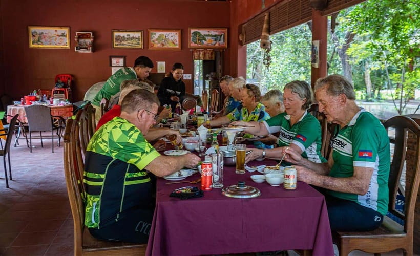 Cycle Angkor Backroad Bike Tour / E-Bike or Tuk Tuk - Angkor Thom through the carved south gate