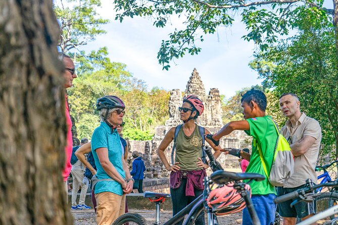 Cycle the Angkor Backroads with lunch / E-Bike or Tuk Tuk - Starting at 8:00 with bike fitting in Siem Reap