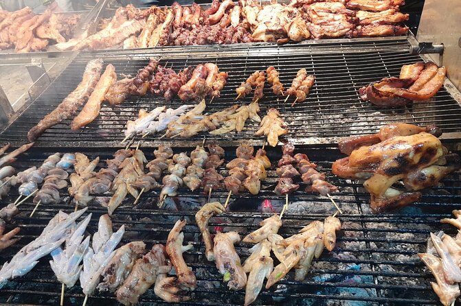 Evening Cambodian Food Tour - The insect tasting at Chaktomuk Conference Hall