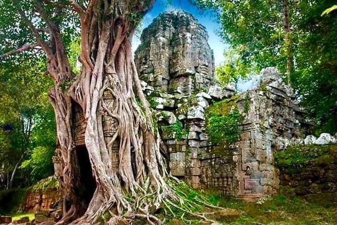 Explore Angkor Wat Sunrise Small Tour Private VIP Car - Angkor Thom and Bayon show a different side of the complex