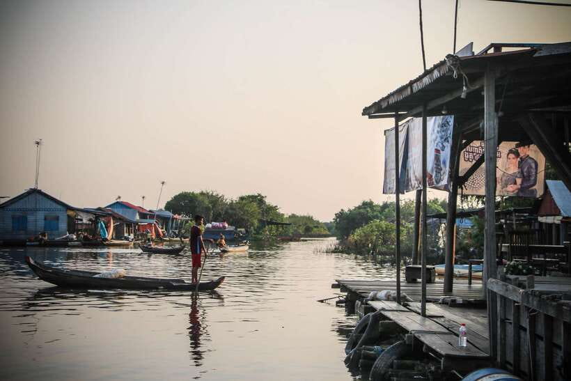 Floating Village and Tonlé Sap Sunset Tour - The 45-minute ride through Siem Reap countryside