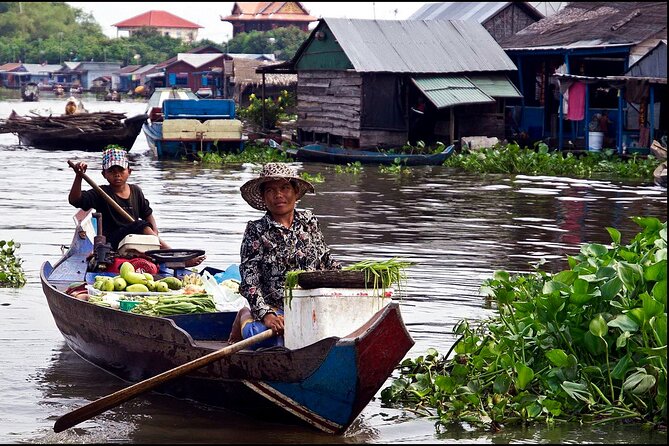 Floating Village-Mangrove Forest Private Tonle Sap Lake Boat Tour - Wat Bo and its nineteenth-century wall paintings