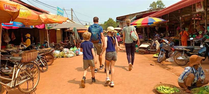 Floating Village-Mangroves Forest Tonle Sap Lake Boat Tour - Siem Reap shrines and pagodas in the afternoon