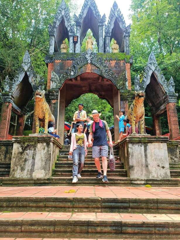 From Siem Reap: Guided Kulen Waterfall Tour - The old stone quarry and Phnom Kulen’s building blocks