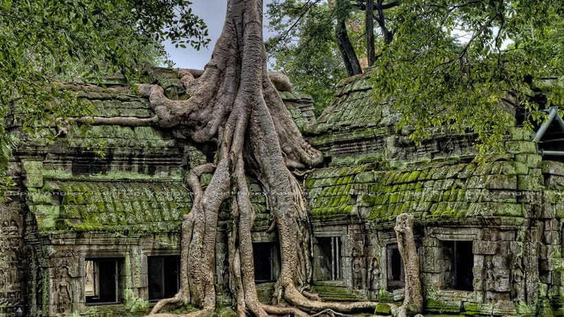 Full-Day Angkor Wat Sunrise and Sunset Private Tour - Bayon and the many faces of Angkor Thom