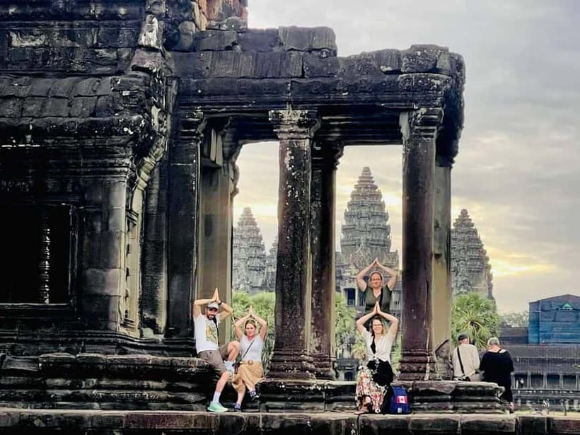 Full-Day Explore Angkor Temples Sunset Tour (with Lunch) - Heat, clothing, walking, and group pace