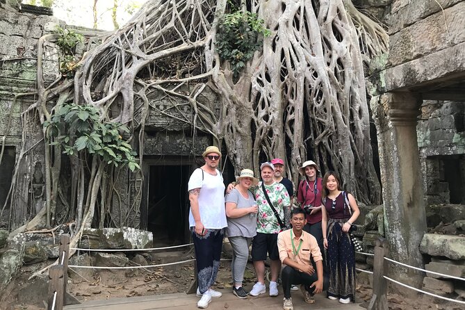 Full-Day private Tour with Sun Rise in Lost City & Angkor Wat from Siem Reap - Ta Prohm, where trees share the frame with stone