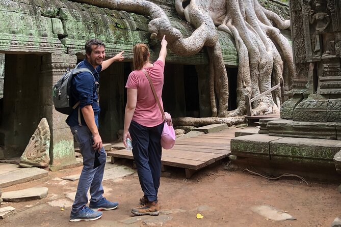 Full-Day Private Tuk Tuk Tour of Angkor Wat Temples - Ta Prohm and the trees among the ruins