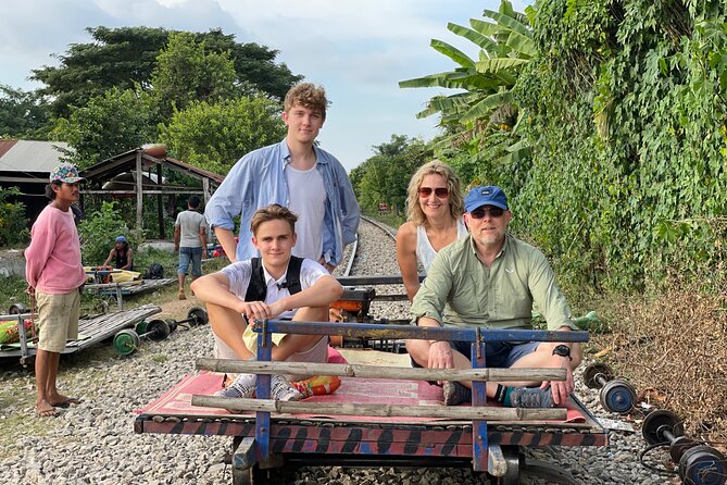 Full day tour by bicycle & tuk tuk,bamboo train,bat cave,villages - Why this Battambang day feels different