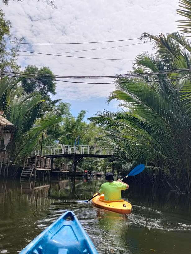 Green Cathedral Kayaking Journey & Reflection River View - Swimming, hammocks, and the sunset pause