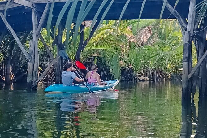 Guided Kayak trip around Green Cathedral outside Kampot, Sunset - Key points to know before booking