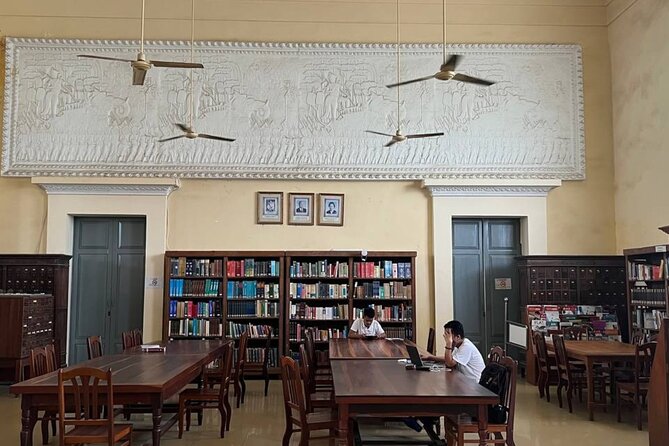 Guided Phnom Penh Heritage Tour - The National Library, Raffles Hotel, and railway station