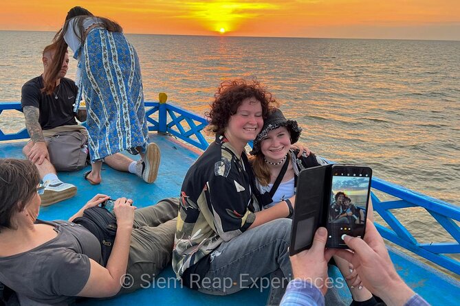 Half Day Kompong Pluck stilt home Village on Tonle Sap & Sunset - Leaving Siem Reap for the stilt-home village