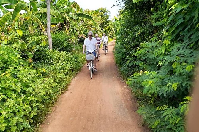 Half day morning bicycle tour to Explore local livelihood and test local snacks - Making and tasting bamboo sticky rice